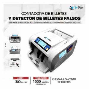 contador de billetes Guatemala