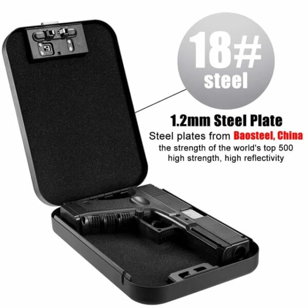 Caja De Seguridad Portátil Para Pistola - Image 3