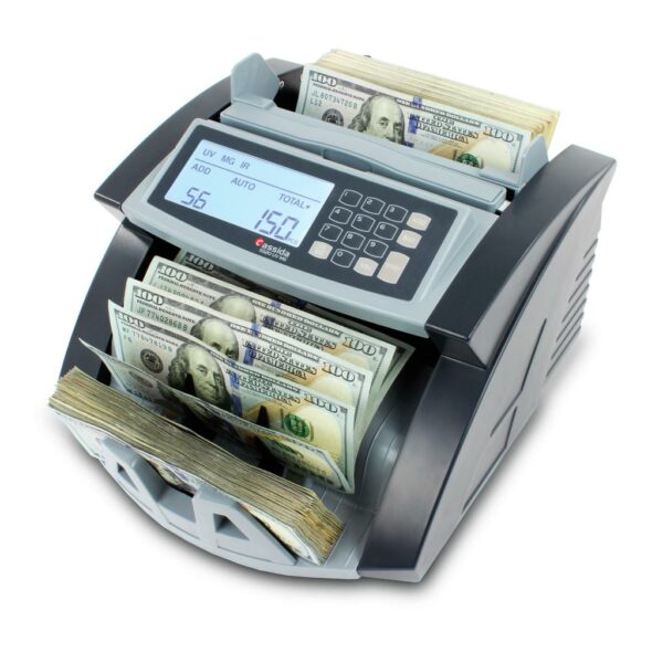 CONTADOR DE BILLETES CON DETECTOR INFRAROJO Y PATALLA LCD - Image 2