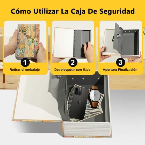 CAJA DE SEGURIDAD DIESÑO LIBRO. - Image 2