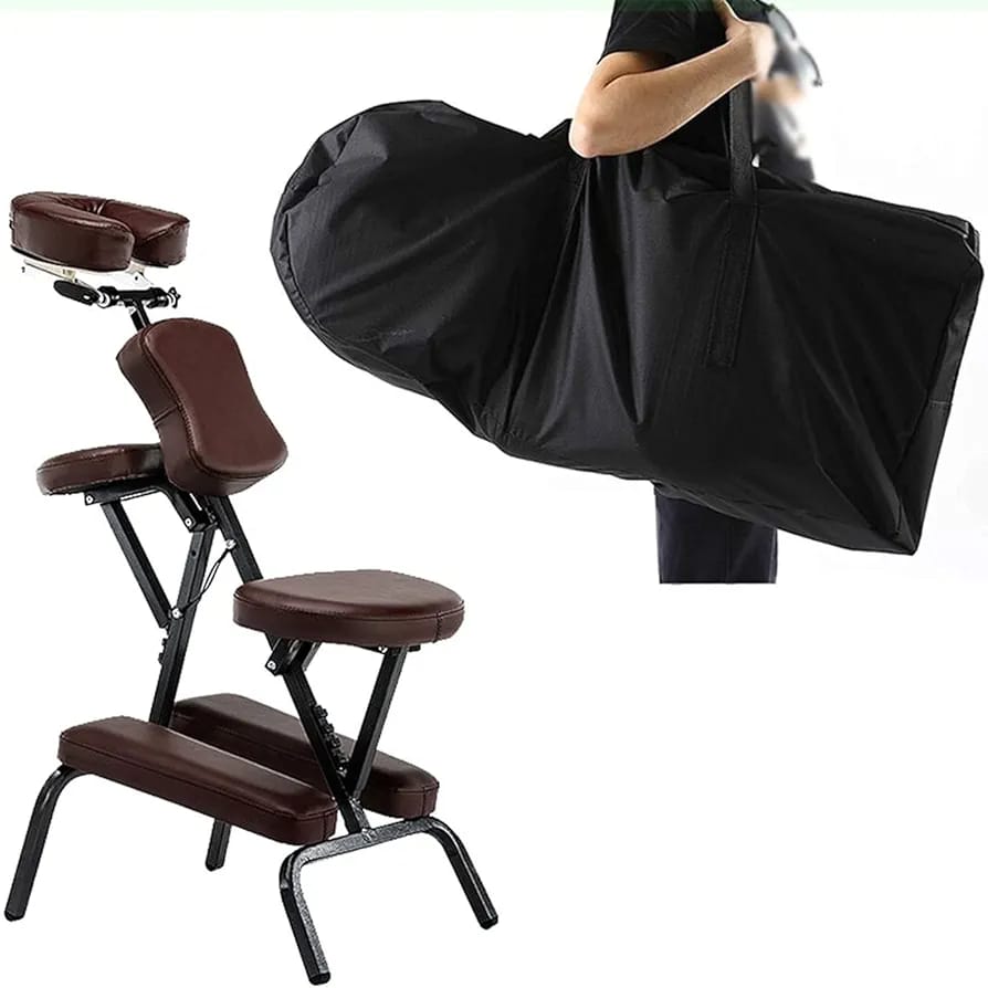 SILLA DE MASAJE PORTATIL COLOR CAFE - Image 5