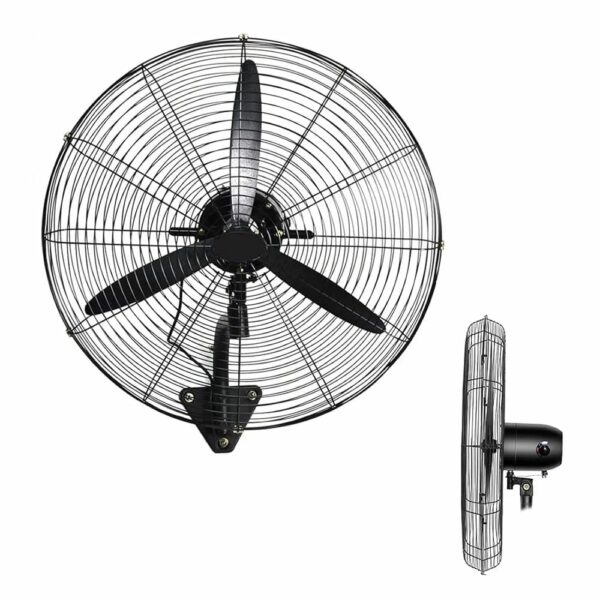 Ventilador de 20" con control remoto industrial metalico para pared MARCA PREMIERE