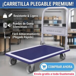 CARRETILLA DE CARGA PLAGABLE